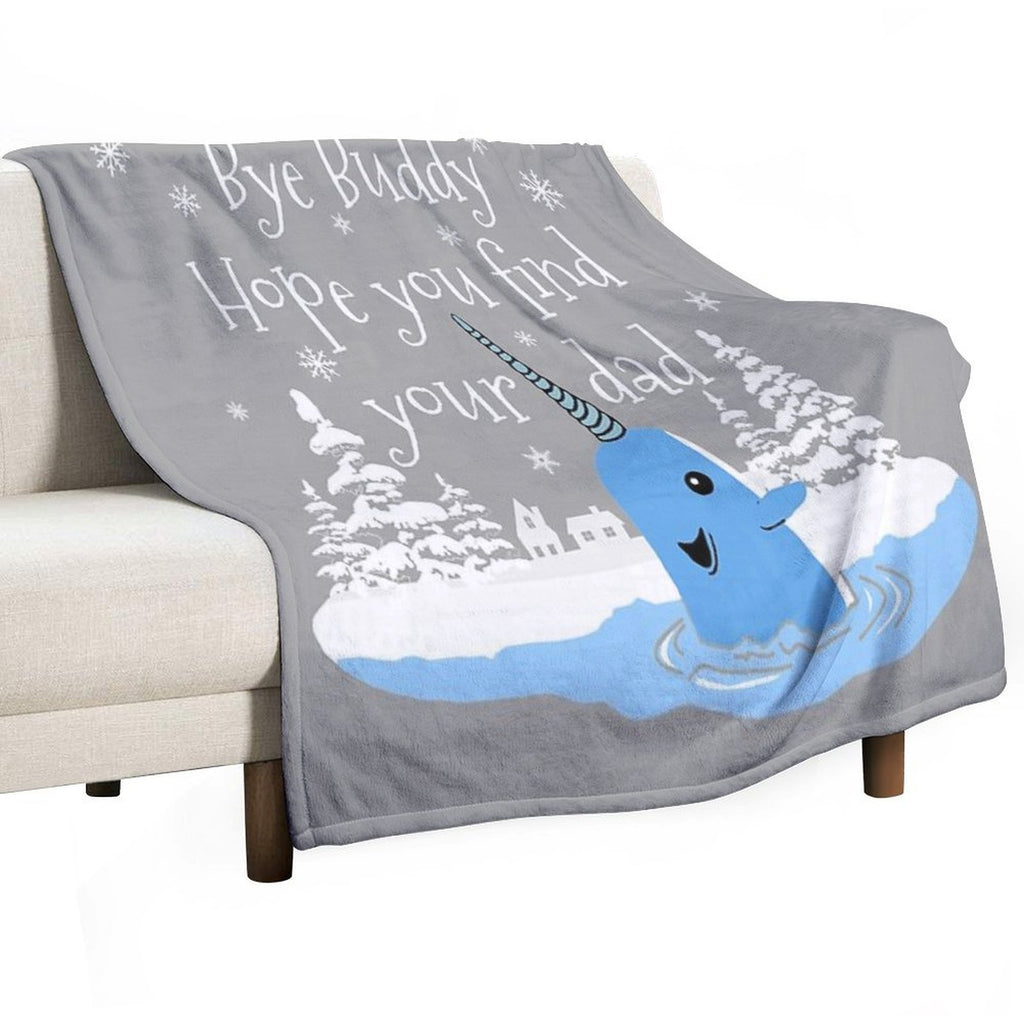 Bye Buddy Hope You Find Your Dad All-season Throw Blanket