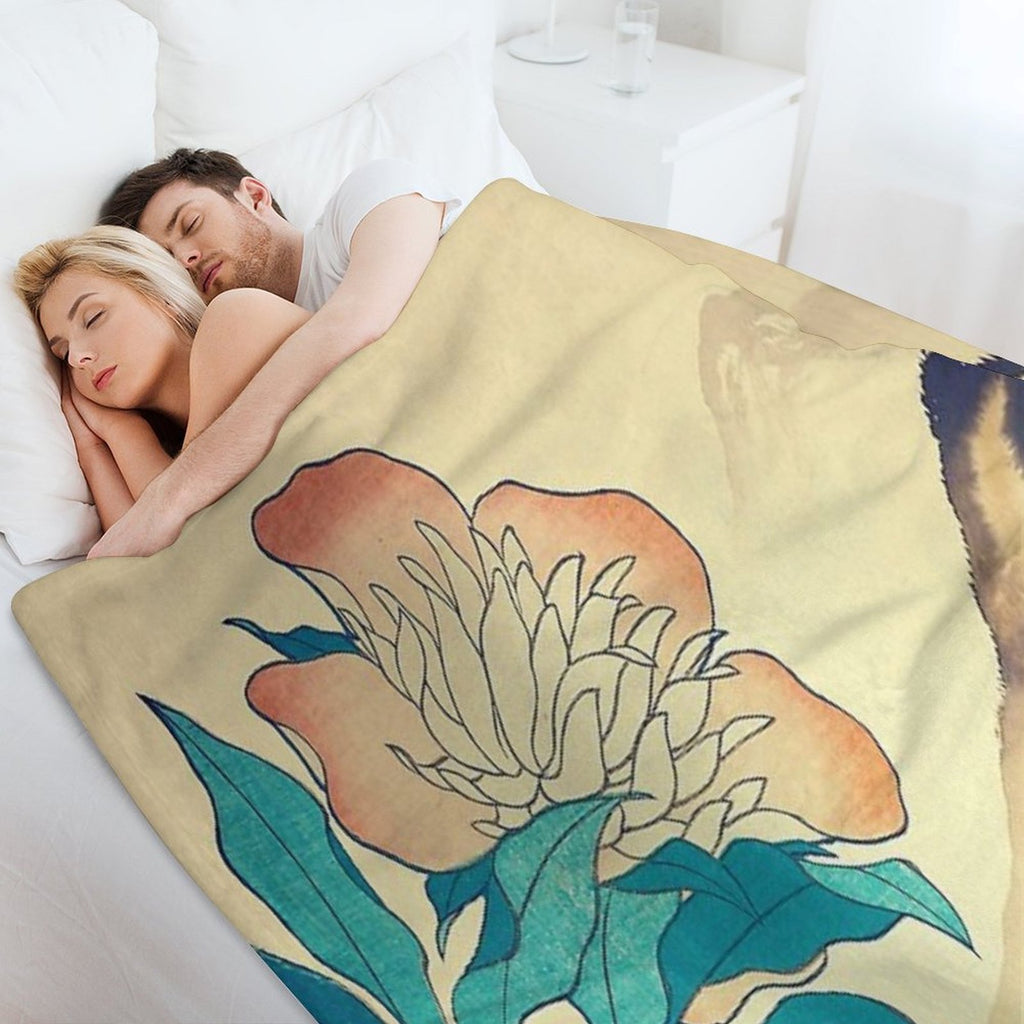 Mutual Admiration in Dana - Nature Landscape Multi-functional Throw Blanket