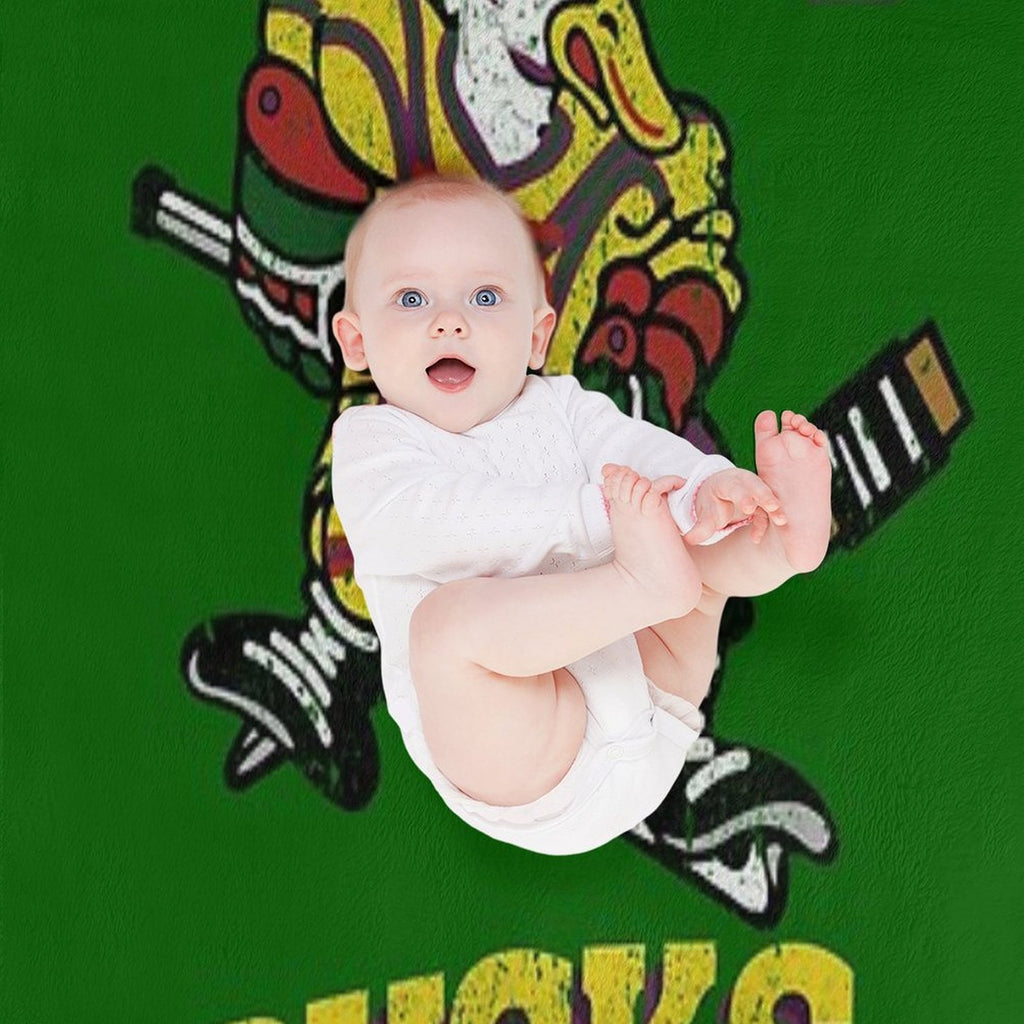 Ducks Captain Jersey Machine-washable Throw Blanket