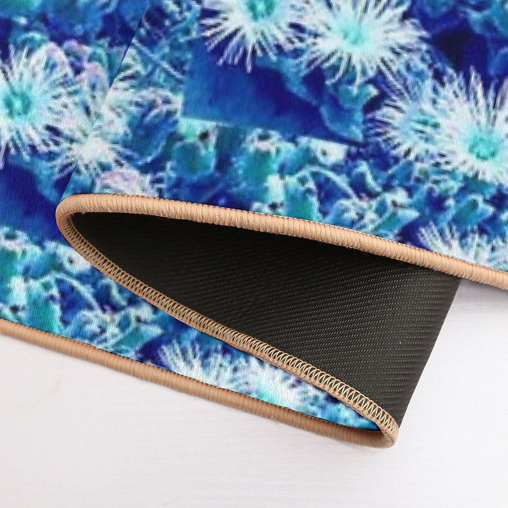 Blue Nature  Non-Slip Bath Mat