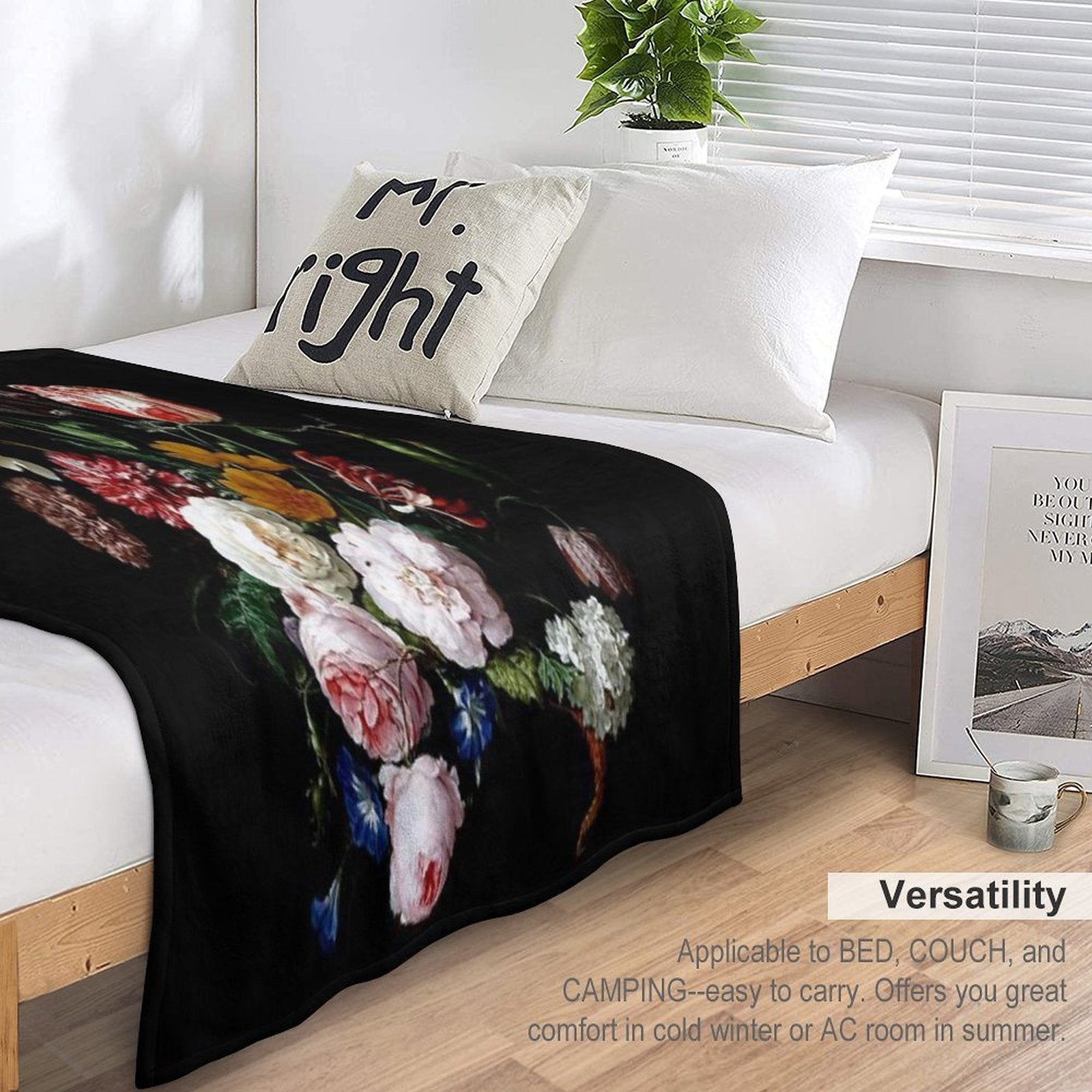 De Heem Lightweight Throw Blanket