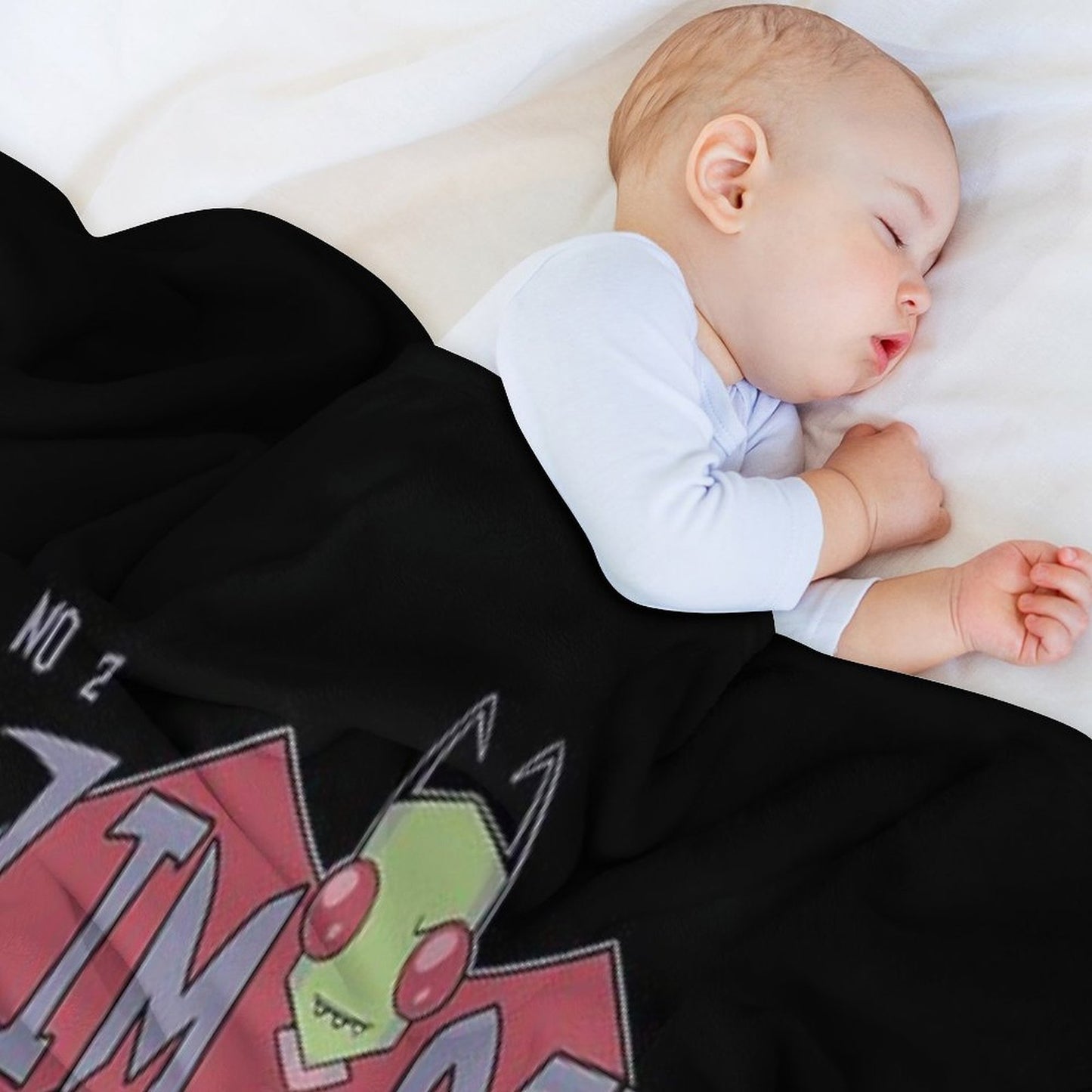 Zim And Gir Machine-washable Throw Blanket