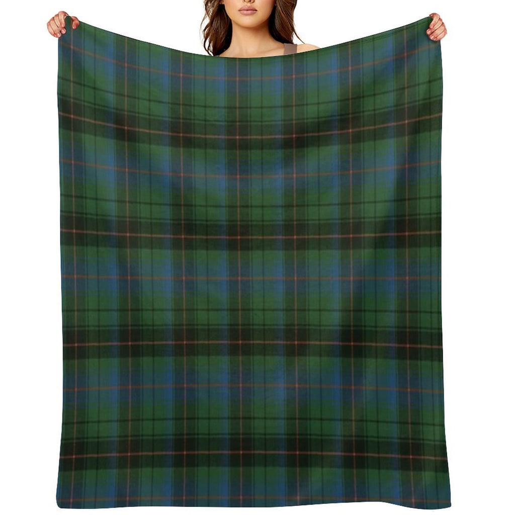 Davidson Clan Ancient Tartan Velvety-soft Throw Blanket