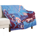 Homeric Landscape - Winter Comfort Throw Blanket