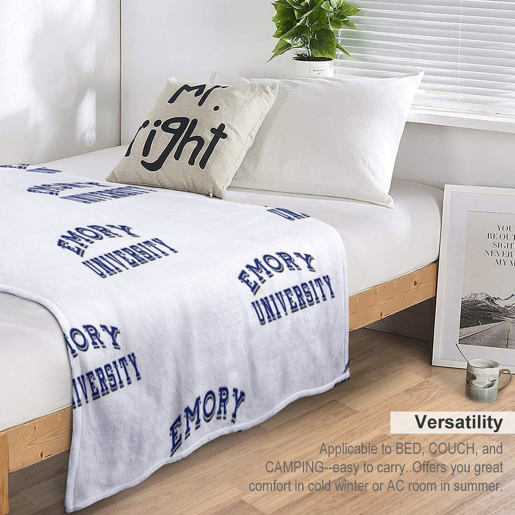 Emory University Lightweight Throw Blanket