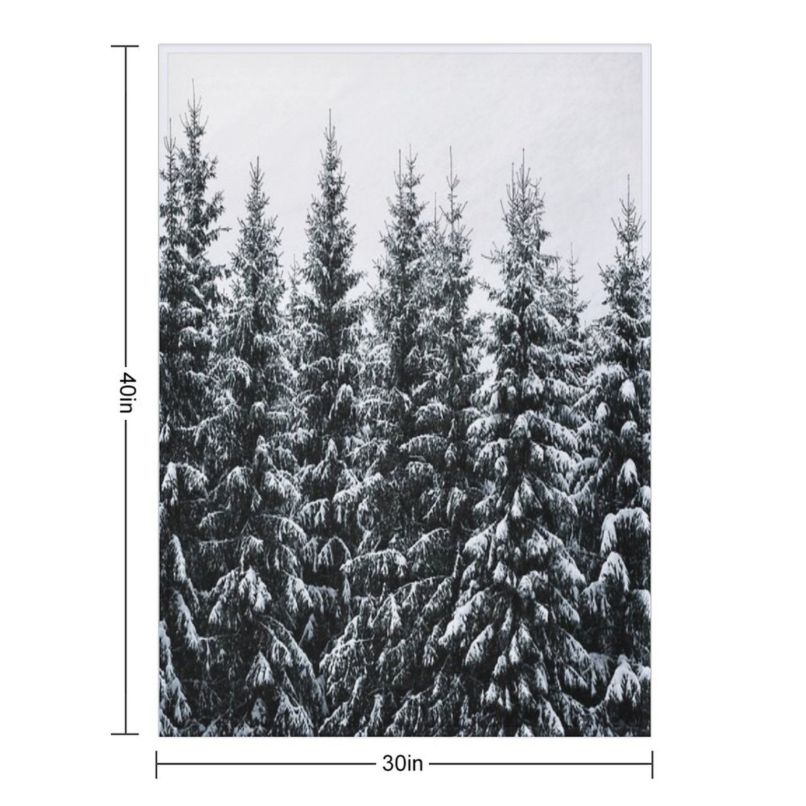 The White Bunch  Misty Moody Foggy Milky Winter Wonderland Forest With Cascadia Trees Covered In Magic Fog Comfort Throw Blanket