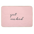 Get Naked  Easy To Clean Bath Mat