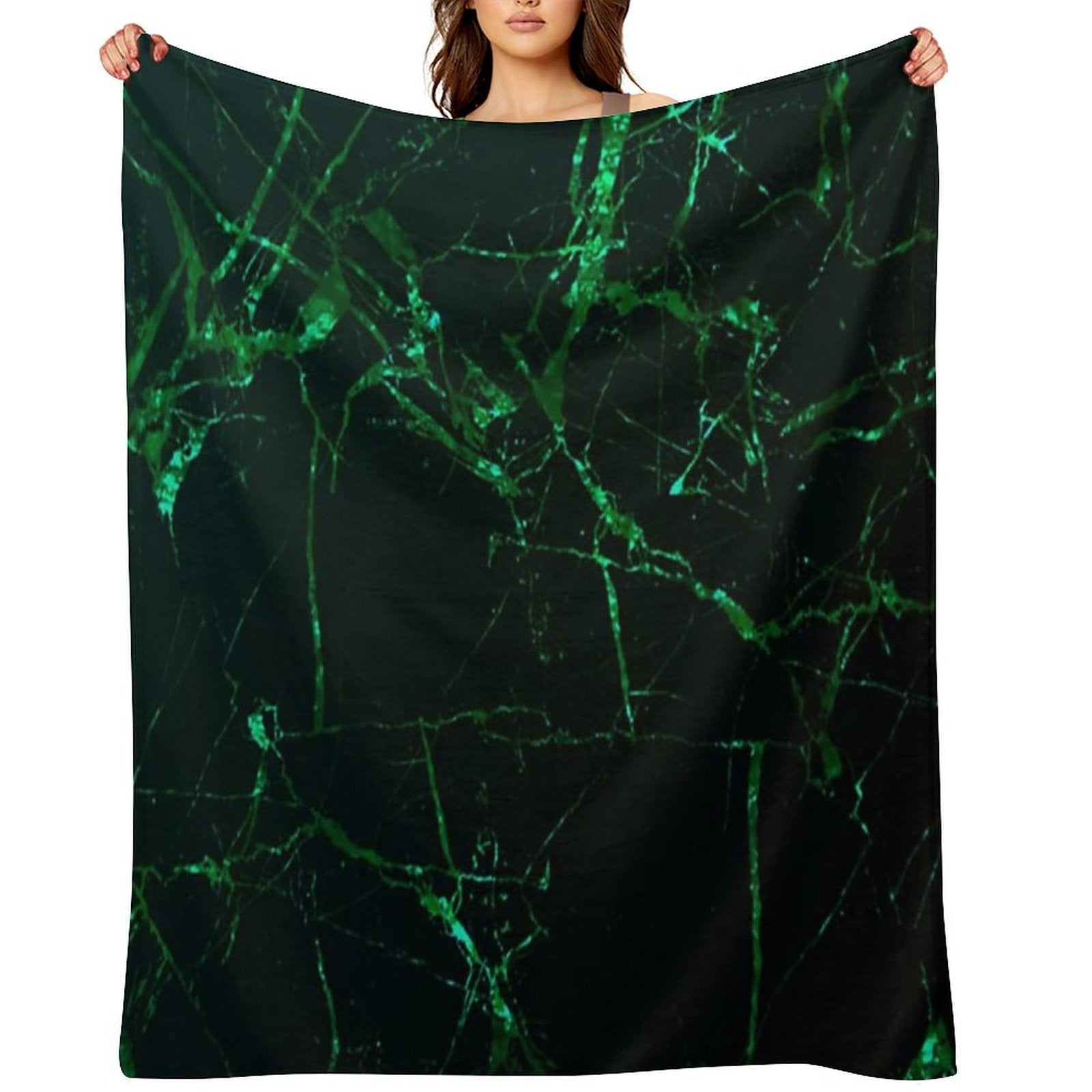 Alien Marble Compact Throw Blanket