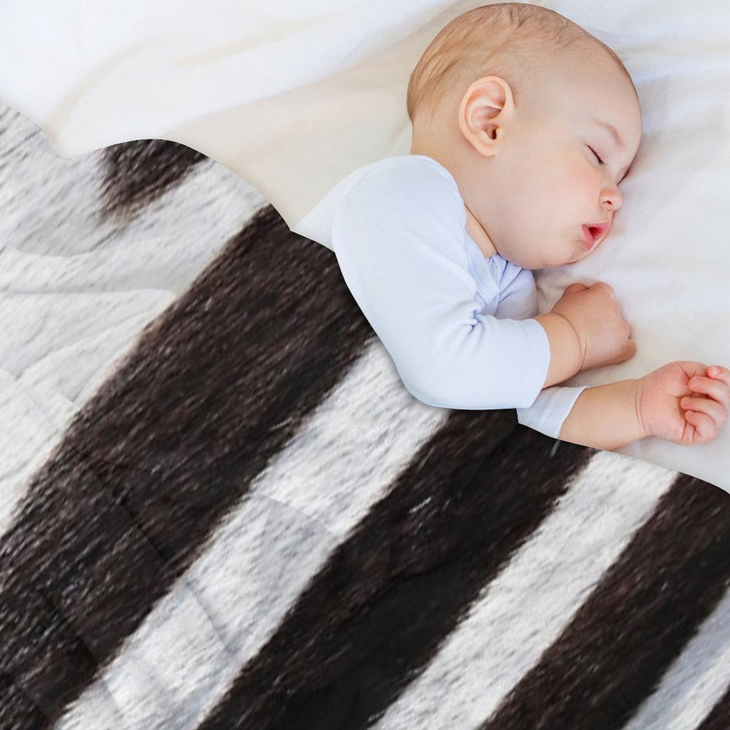 Animal Zebra Print Gift-ready Throw Blanket
