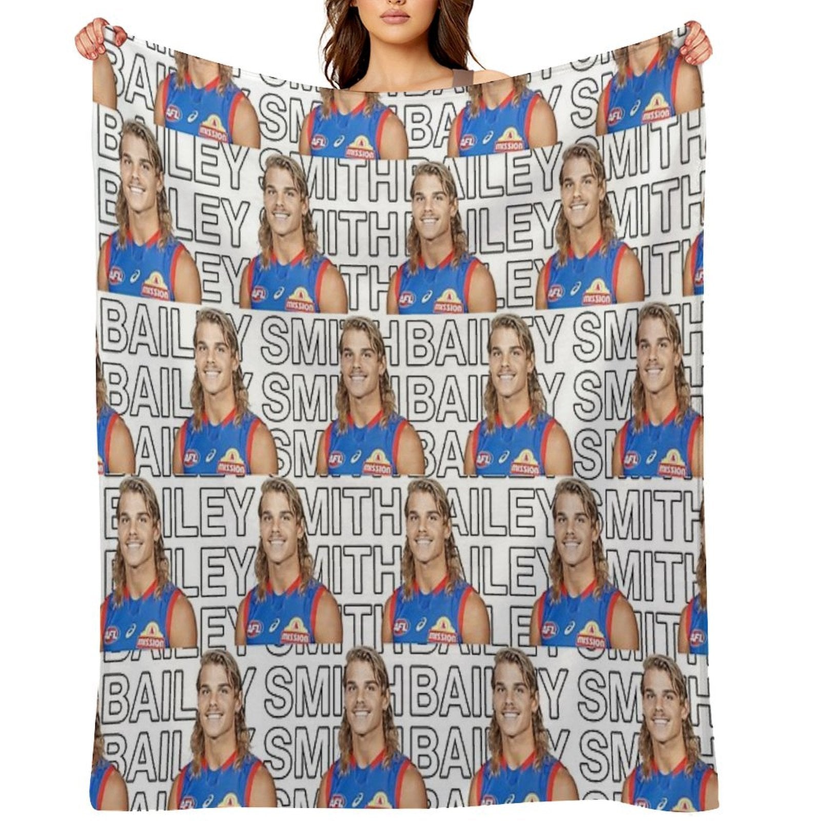 Bailey Smith Easy Care Throw Blanket