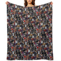 Fashion Artwork Album Compact Throw Blanket