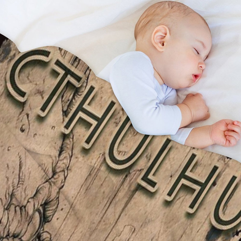 Cthulhu The Ancient Quick-dry Throw Blanket
