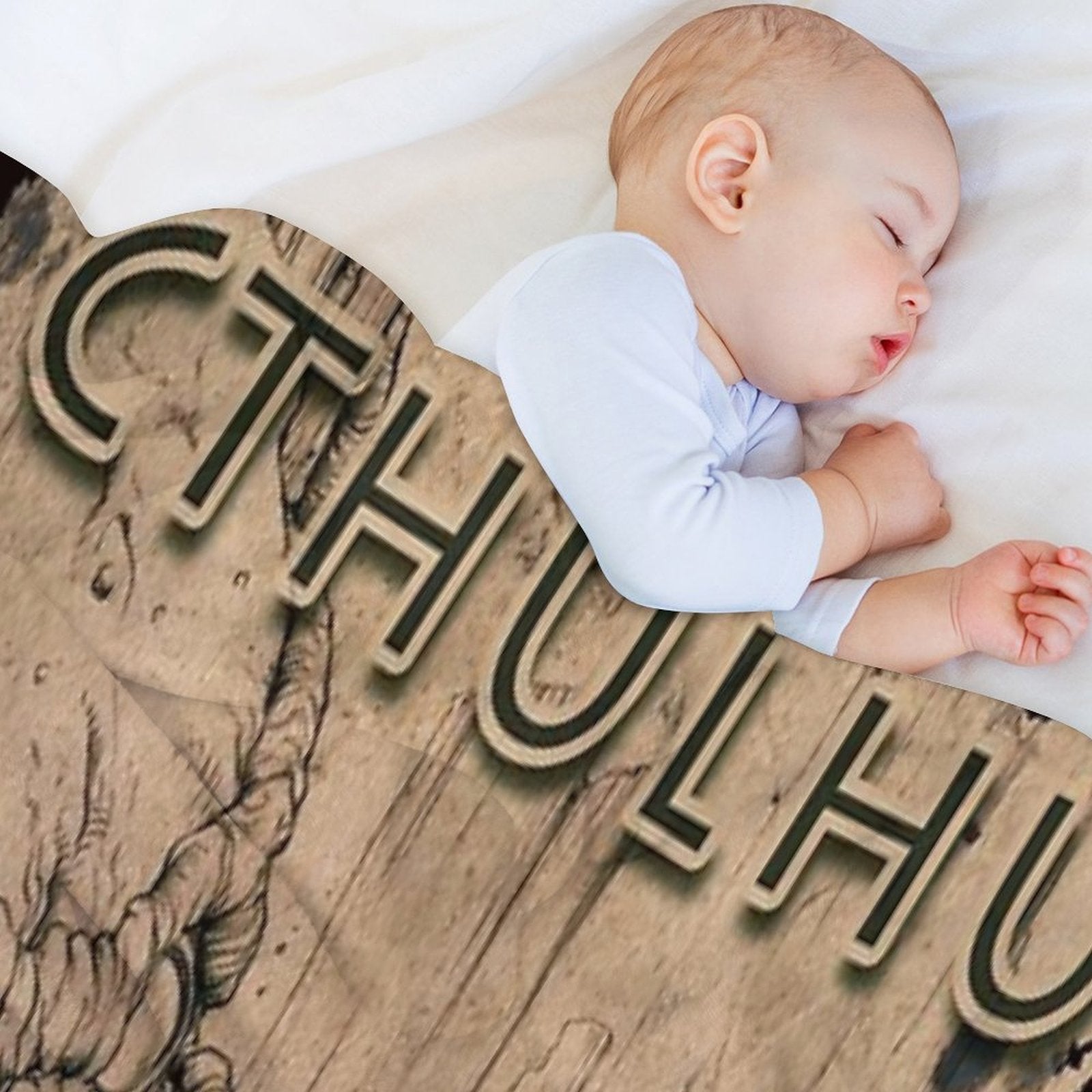 Cthulhu The Ancient Quick-dry Throw Blanket