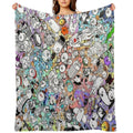 Battle Cats Durable Throw Blanket