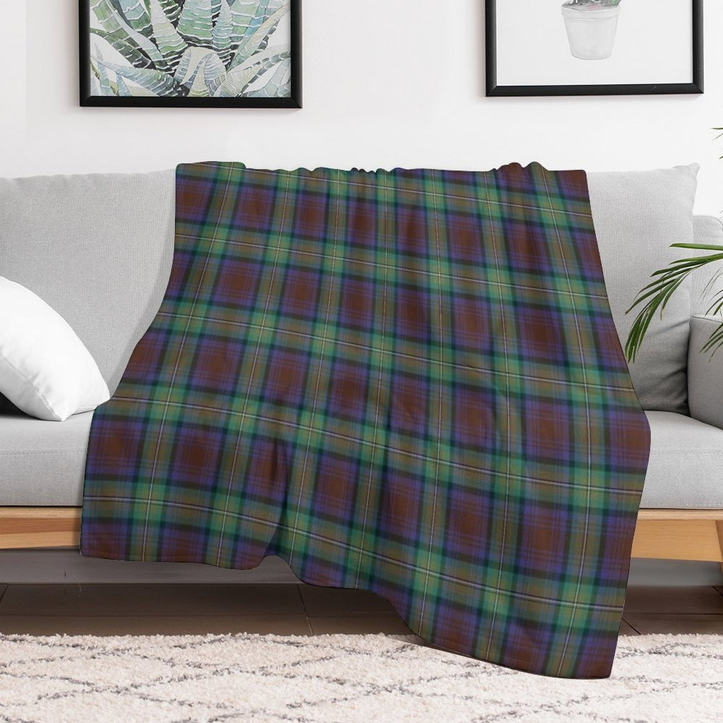 Isle of Skye Tartan  Cute Tartan Plush Throw Blanket
