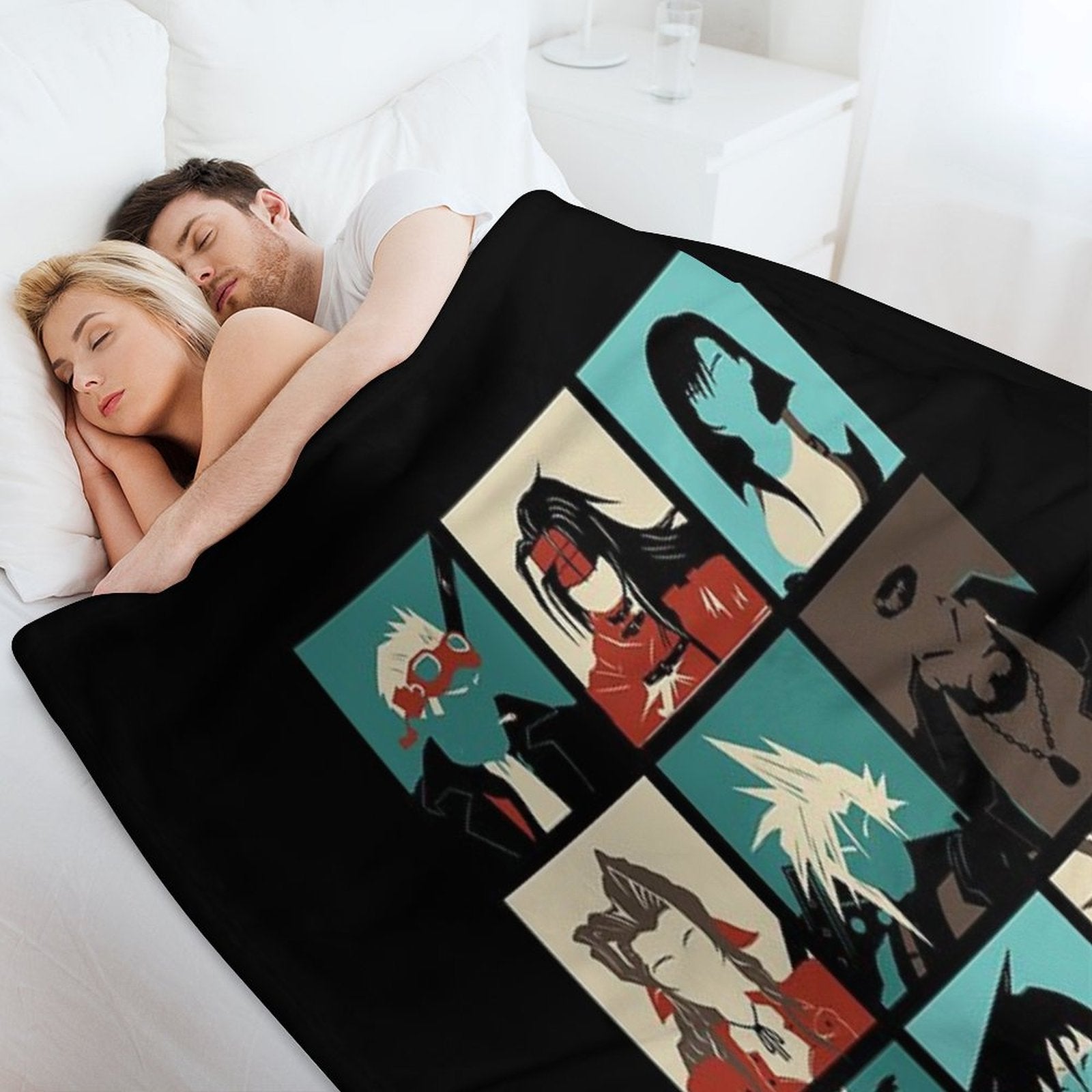 Fantasy Final Seven All-season Throw Blanket