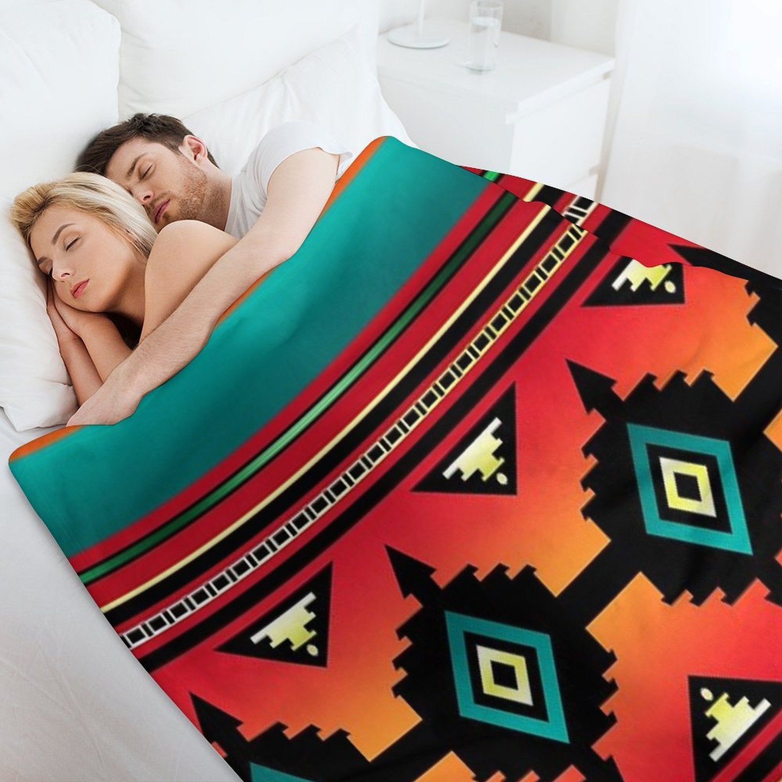 Canyon  Navajo Eco-conscious Throw Blanket