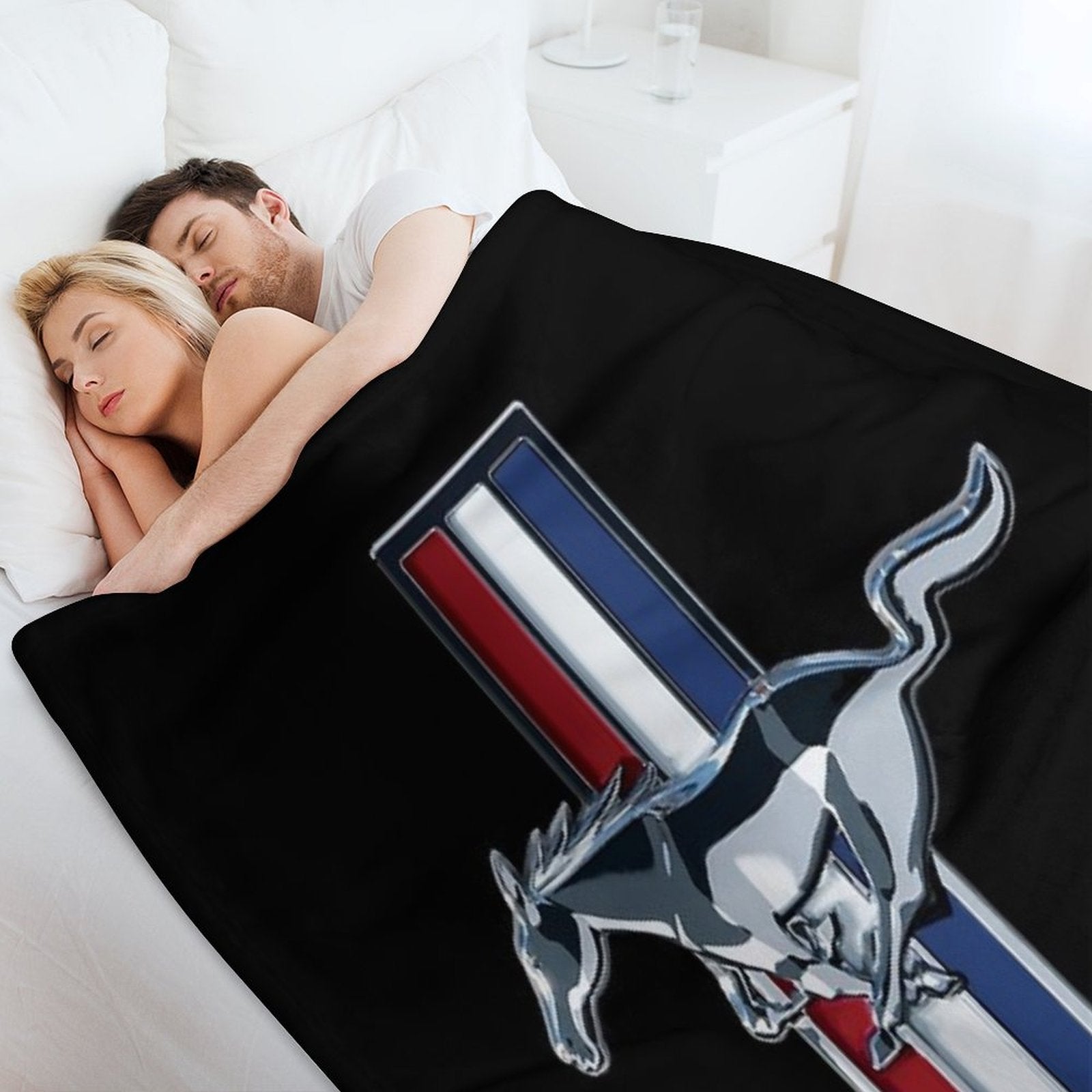 'stang Sustainable Throw Blanket