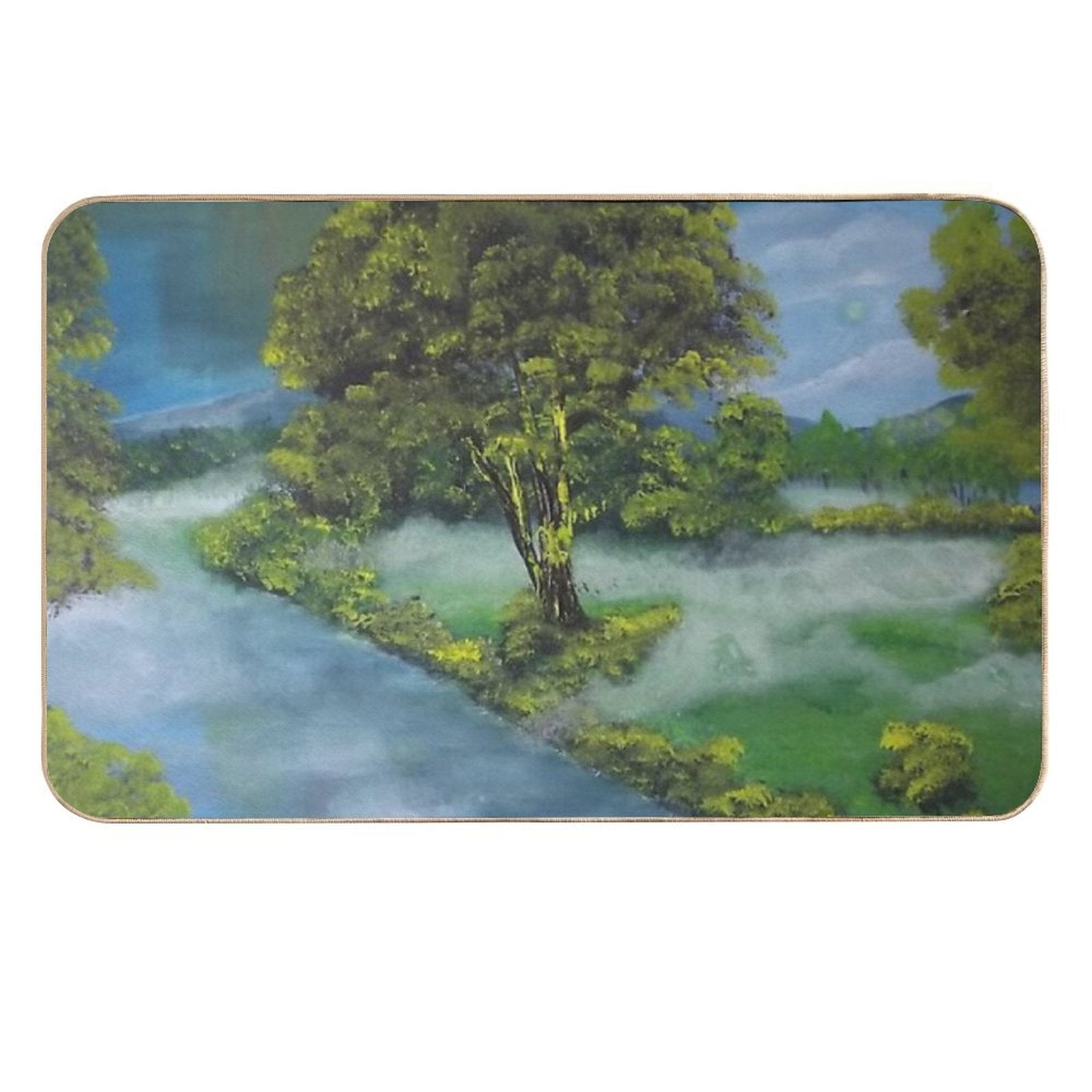 The Morning Dew  Pet-Safe Bath Mat