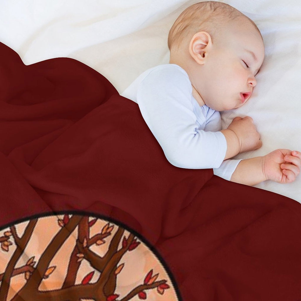 Little Red Panda Comfort Throw Blanket