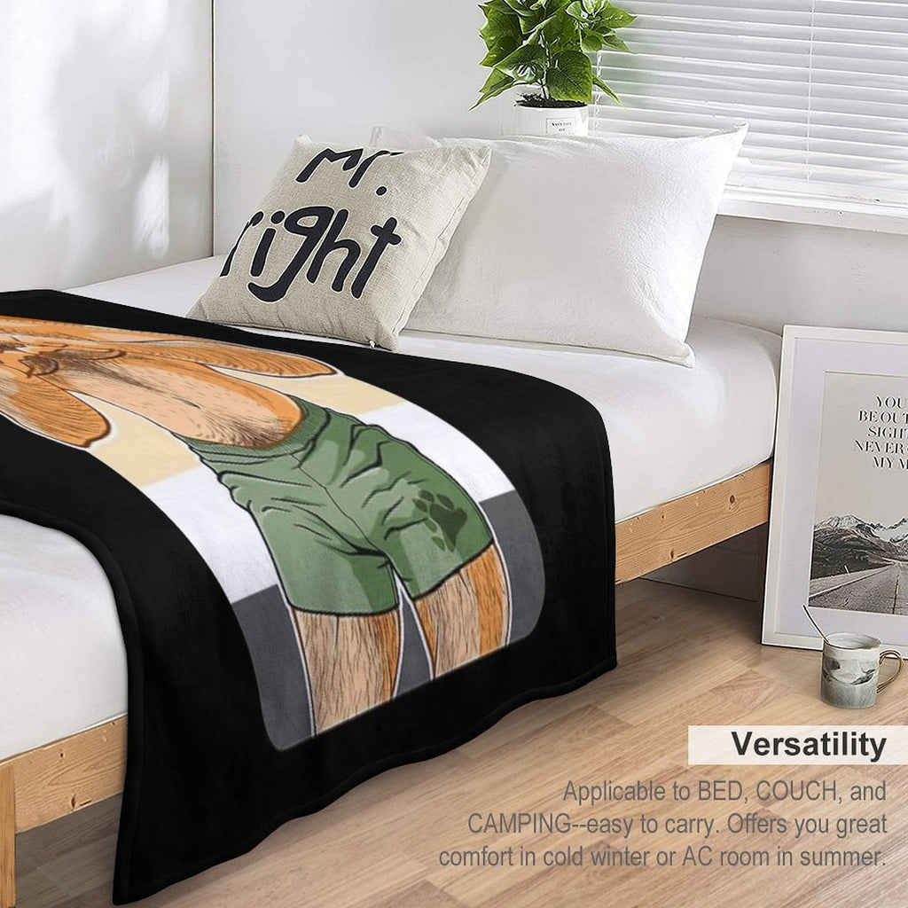 ADAM I LOVE YOU - BEAR PRIDE All-season Throw Blanket