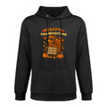 Happy Thanksgiving Turkey Thankful Grateful Blessed Easy Care Hoodie
