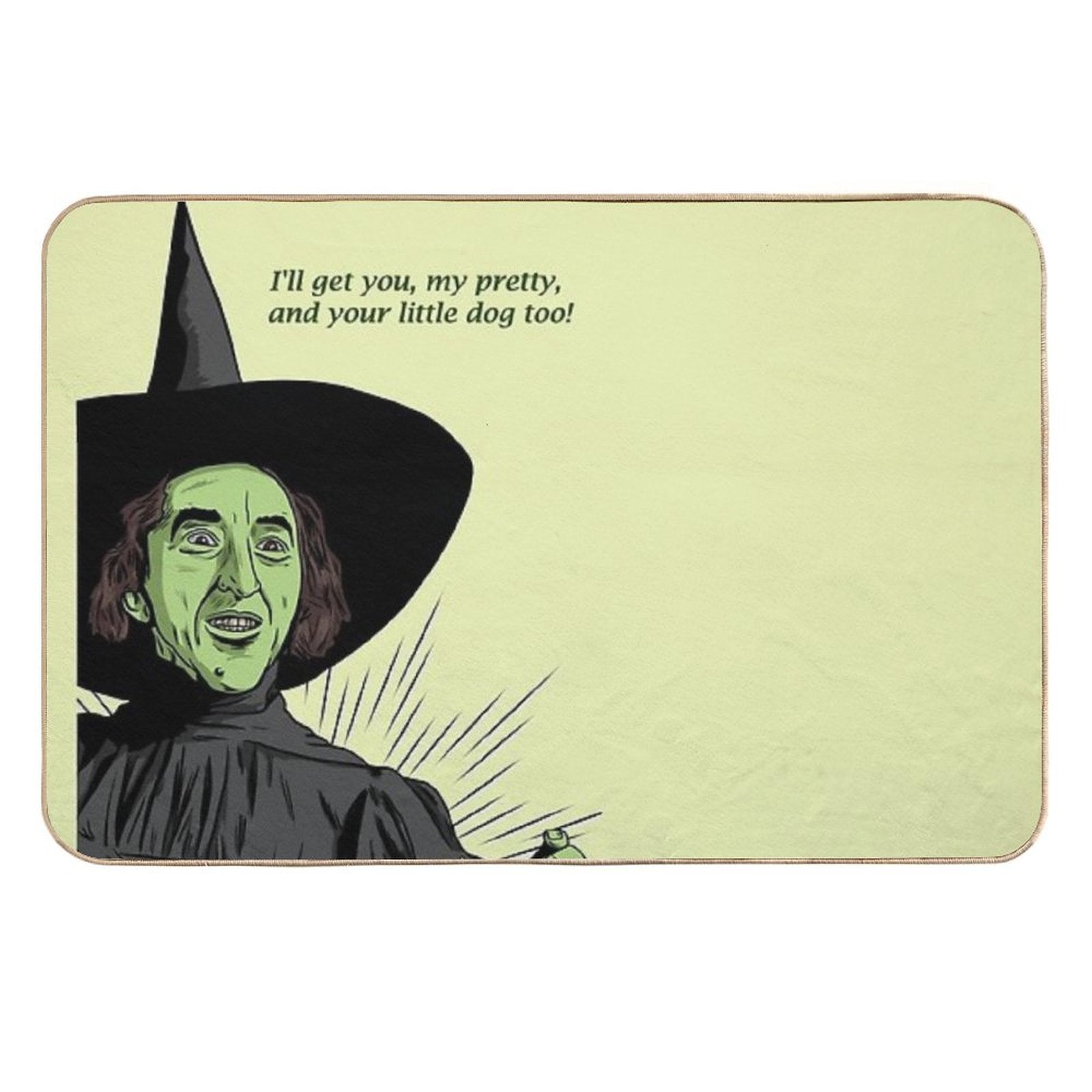 Wicked Witch  Easy Maintenance Bath Mat