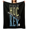 Girls Love Field Hockey Product, Field Hockey Girl Anti-pilling Throw Blanket