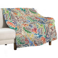 Mini Dragon Compendium Travel-friendly Throw Blanket