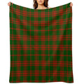Clan Menzies Tartan Anti-pilling Throw Blanket