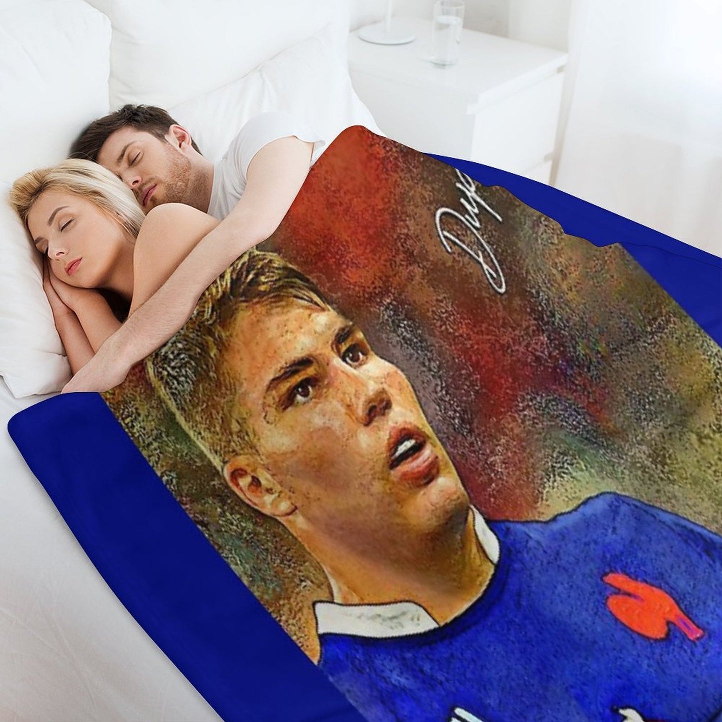 •Antoine Dupont• Art  ► Premium Throw Blanket