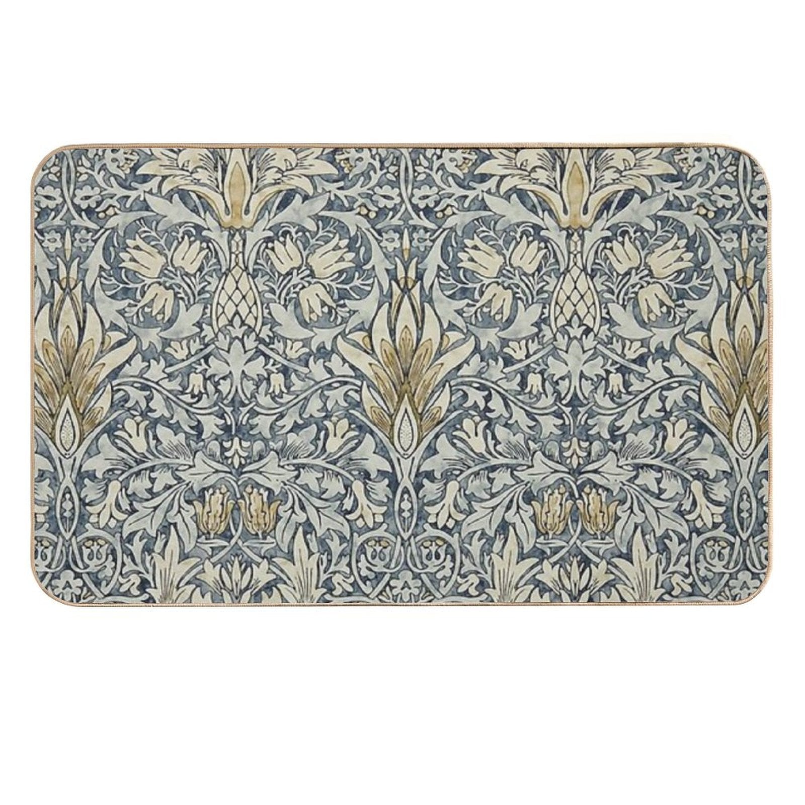 William Morris Snakeshead Pattern  Multi-Purpose Bath Mat