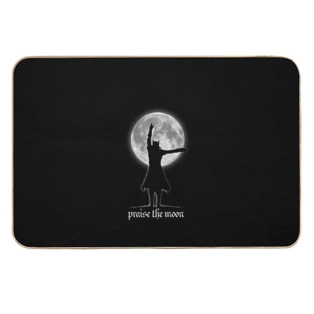 Praise The Moon  Slip-Resistant Bath Mat
