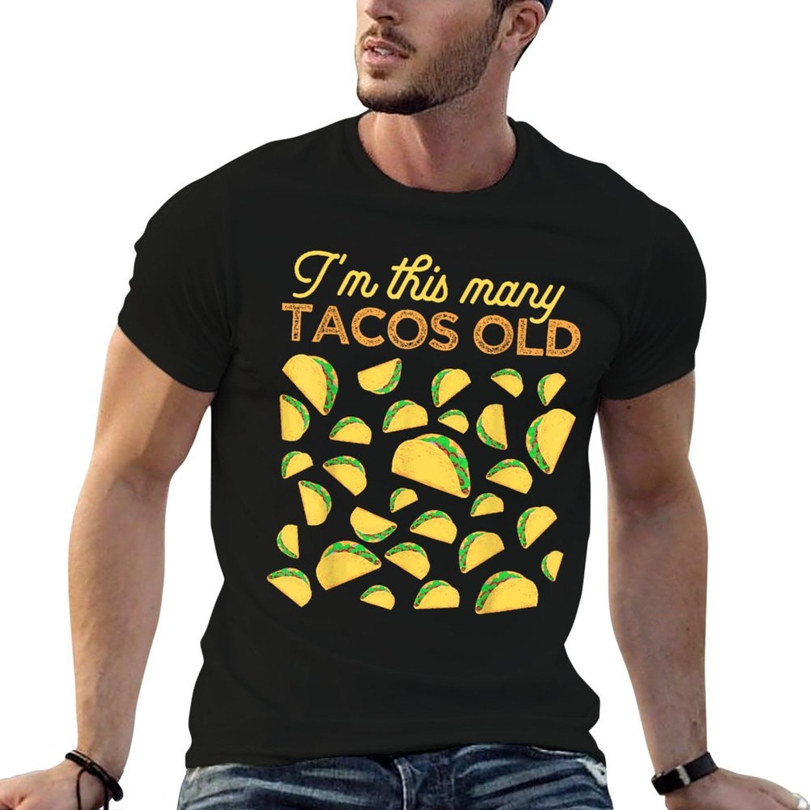 I'm This Many Tacos Old 30 Year Old Taco Lover 30th Birthday  Classic T-Shirt