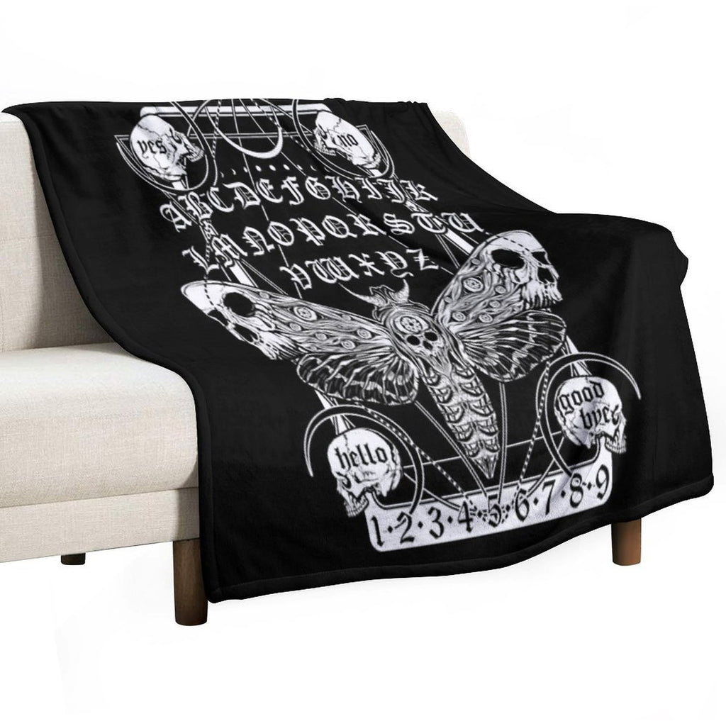 Death Moth Spirit Board Premium Throw Blanket