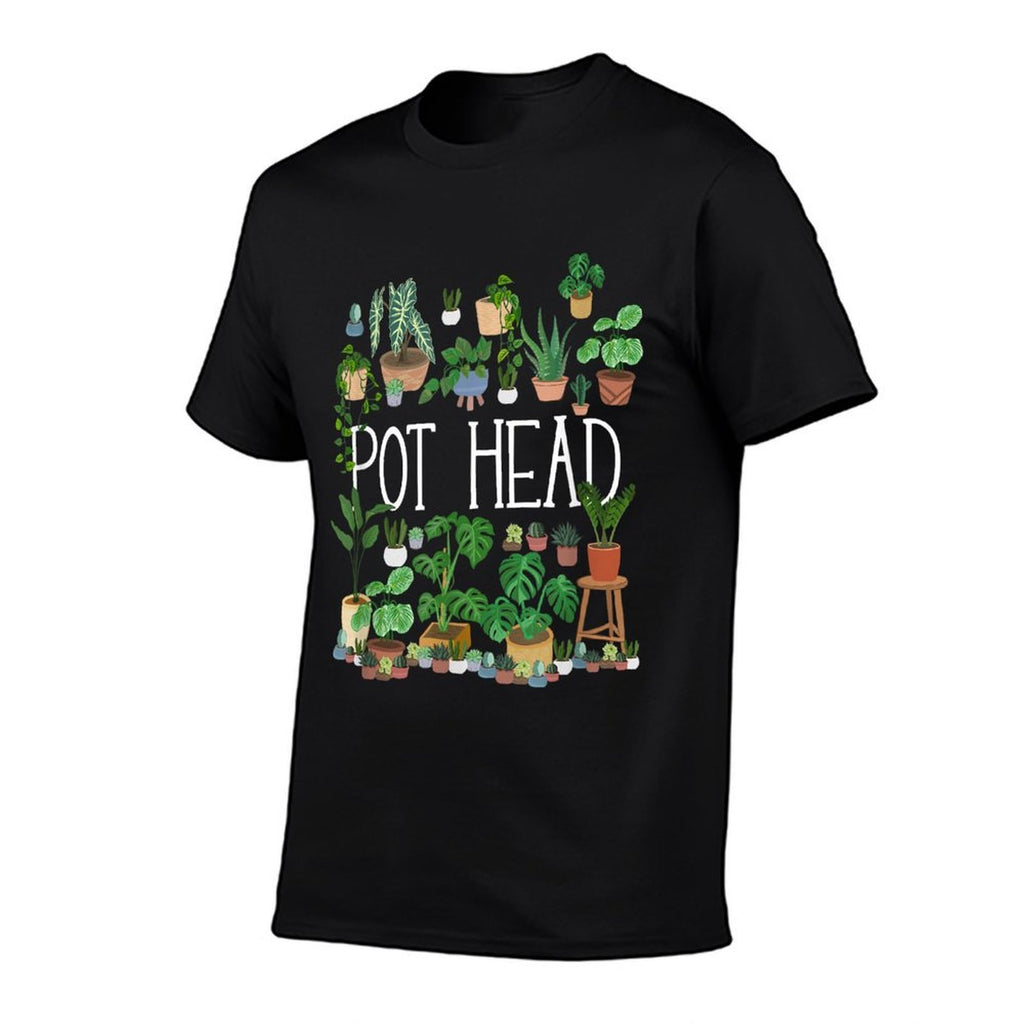 Gardening Potted Plant Lover Pot Head Gardener Garden  Affordable Price T-Shirt