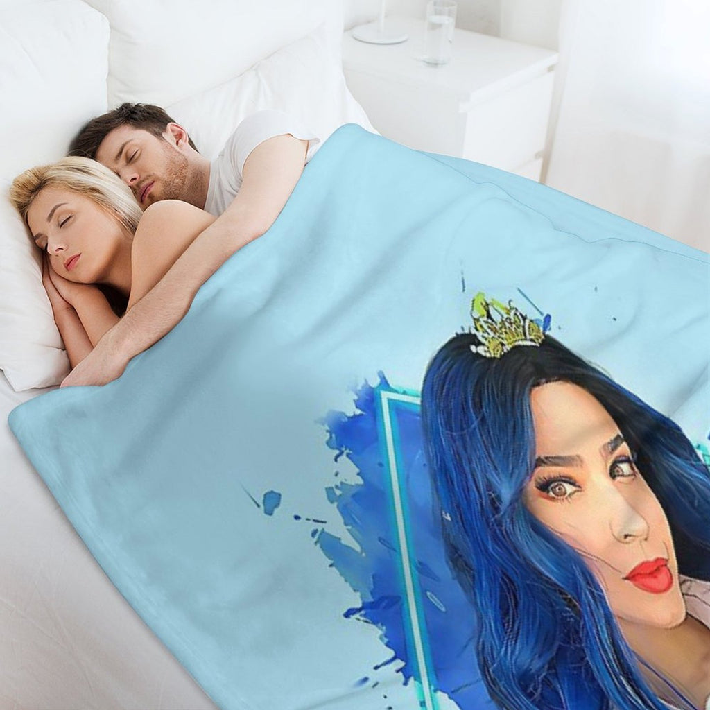 Evie Queen - Descendants 3 Velvety-soft Throw Blanket