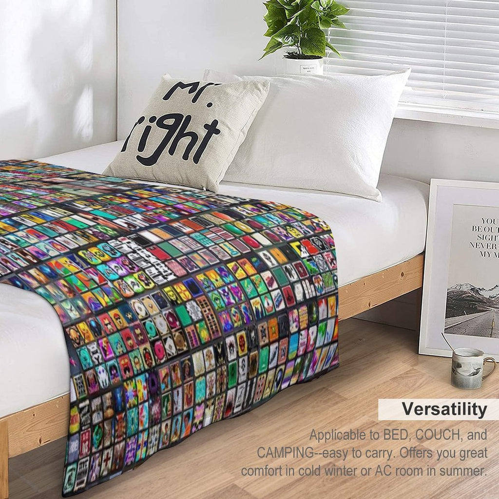 Variations on Tic Tac Toe Comfort Throw Blanket