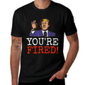 Trump You're Fired! Funny Graphic  Oversized Silhouette T-Shirt