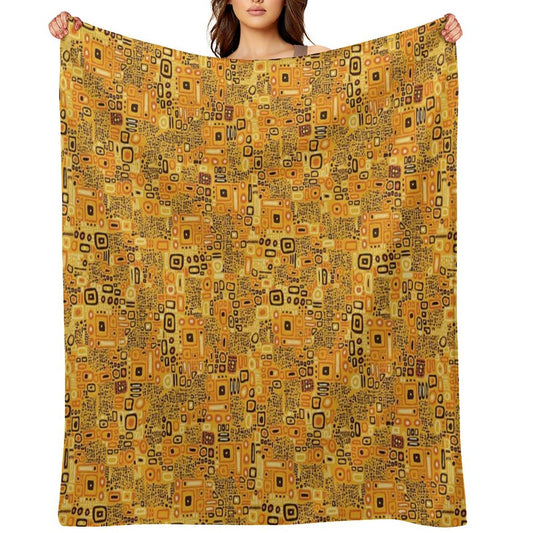 Klimt Pattern Anti-pilling Throw Blanket