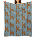 Irish Terrier Compact Throw Blanket