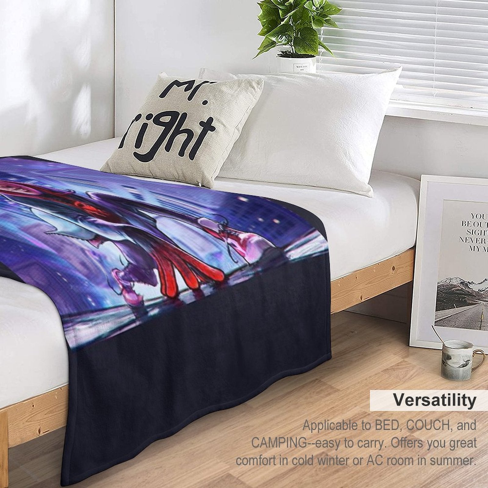 Miles Morales Compact Throw Blanket