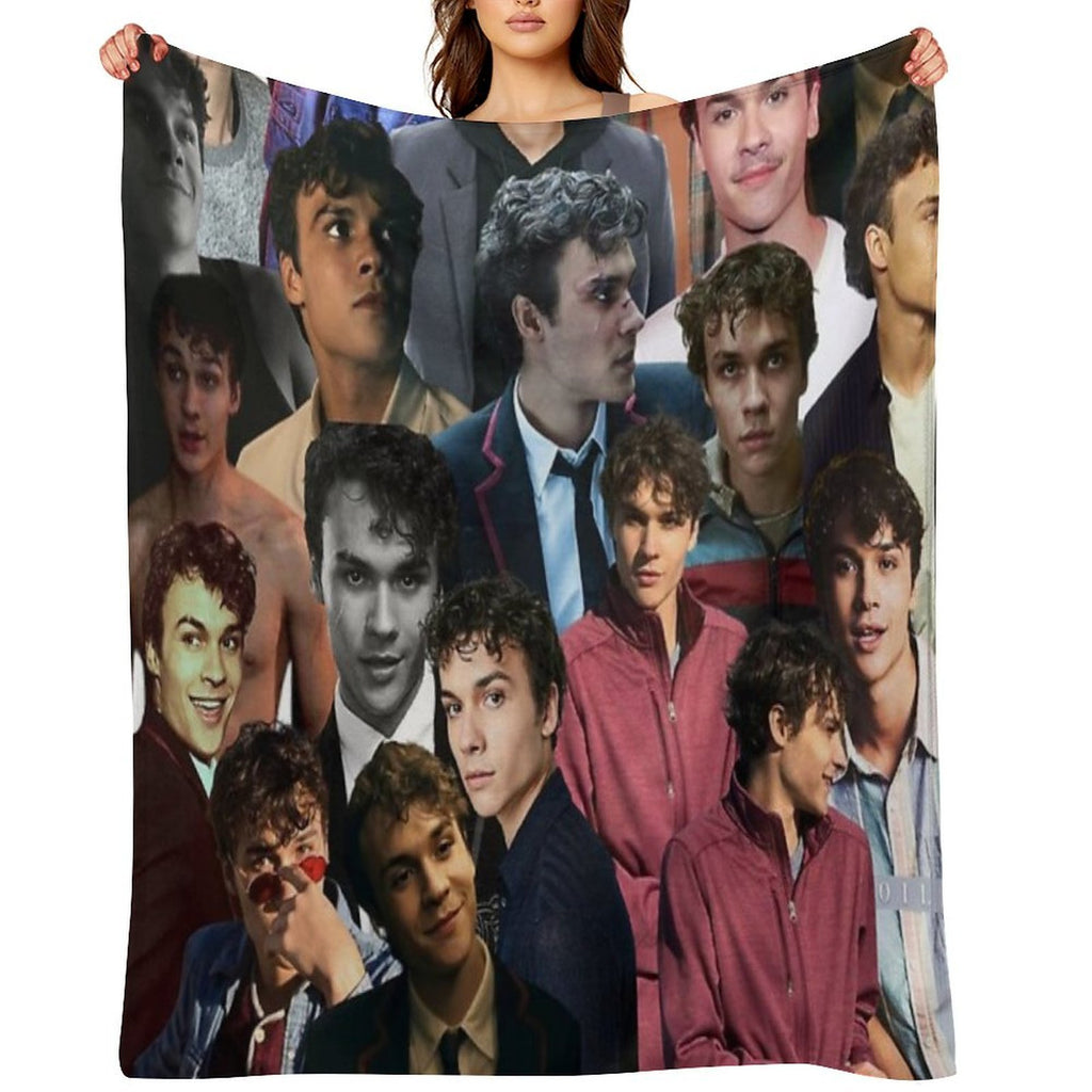 Benjamin Wadsworth Photo Collage Anti-pilling Throw Blanket