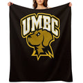 The UMBC Logo Versatility Throw Blanket