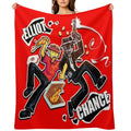 Forsaken  PARTNERS IN CRIME Sustainable Throw Blanket