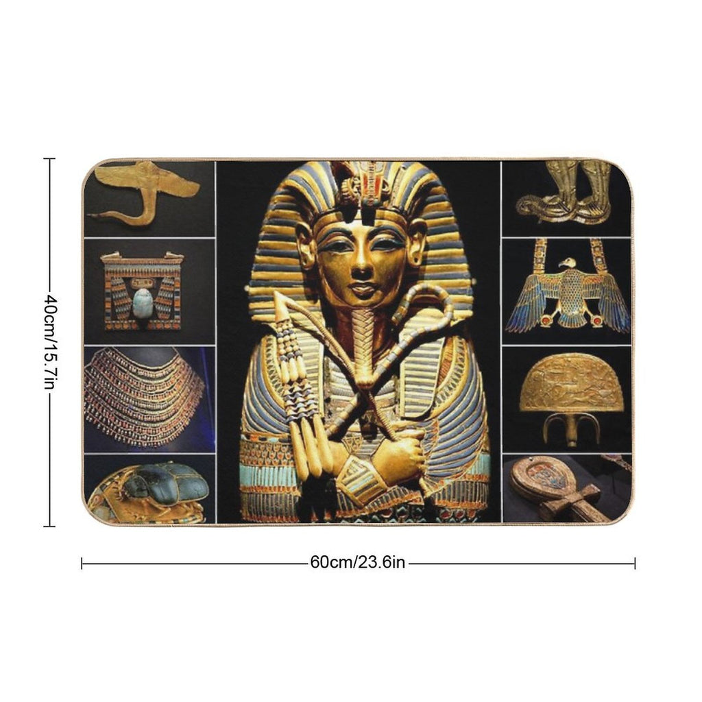 King Tutankhamun Artifacts  Odorless Bath Mat