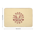 Havana Cuba La Habana Vintage Sunset Retro Cuban  Versatile Bath Mat