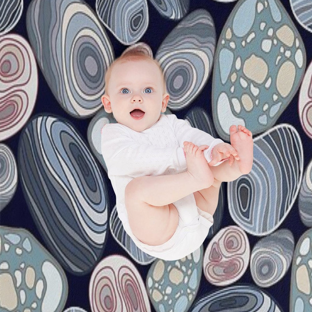 Pattern Stones All-season Throw Blanket