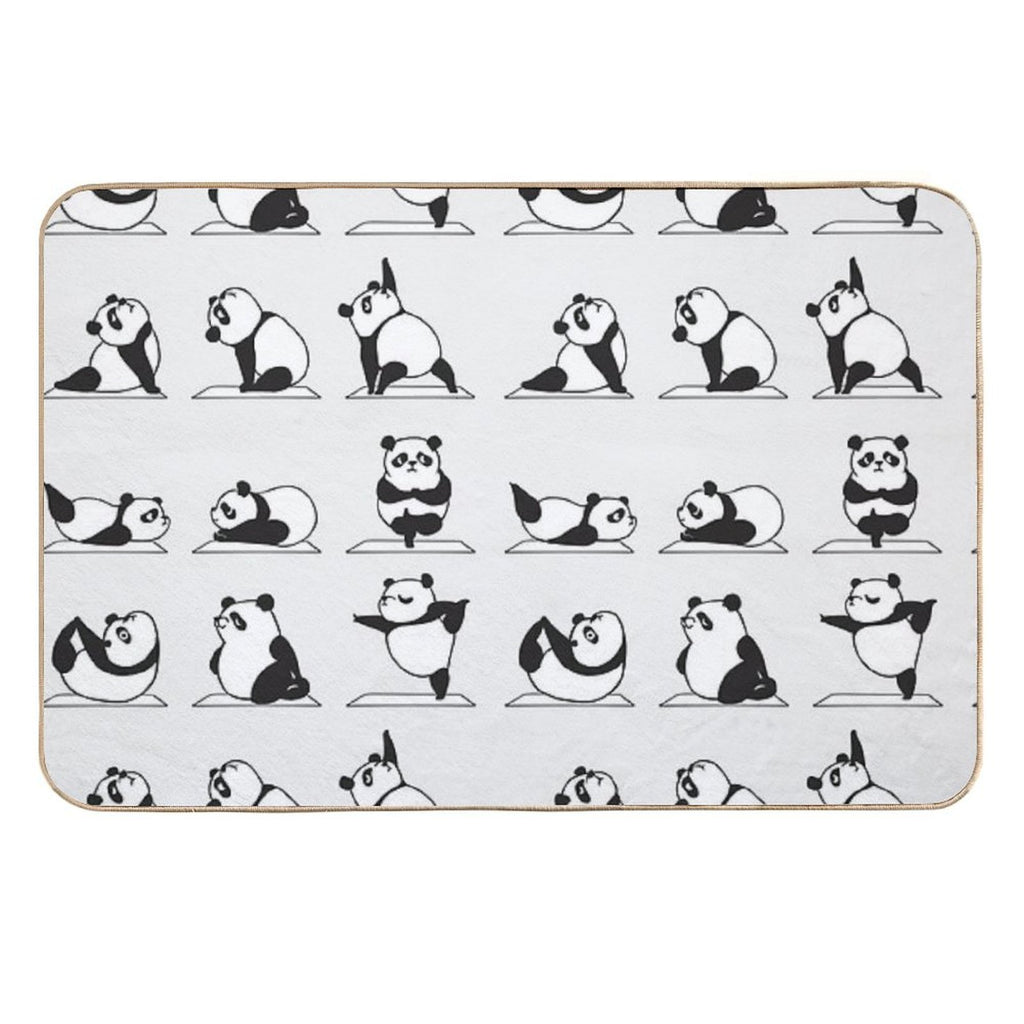 Panda Yoga  Easy Maintenance Bath Mat