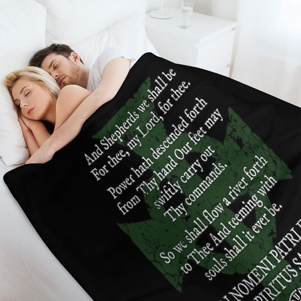 Boondock Saints Prayer All-season Throw Blanket